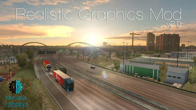 realistic graphic mod ets2 realistic graphic mod ets2