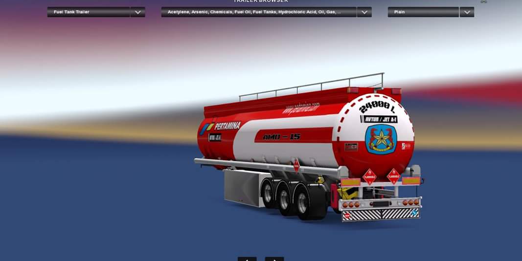 Truck Trailer Pertamina ETS2 Truck Trailer Pertamina ETS2