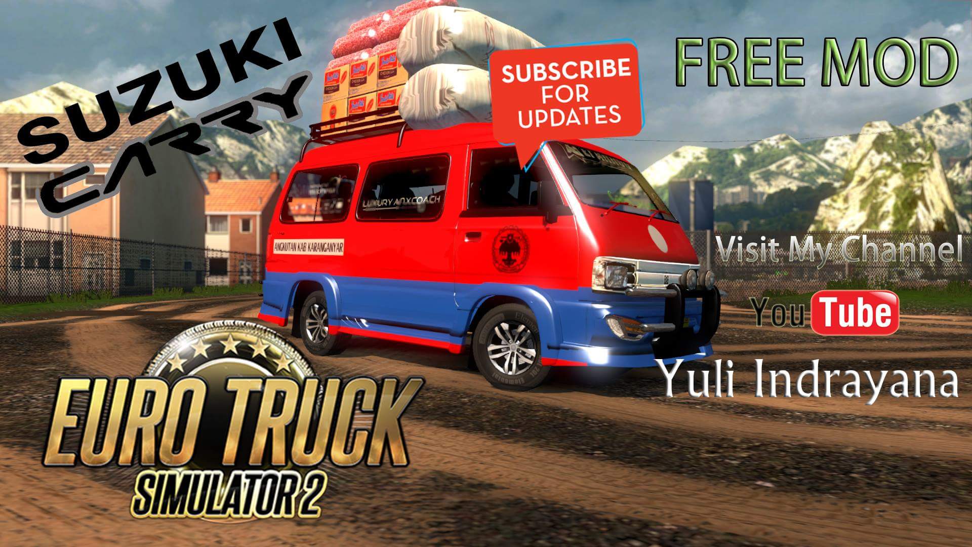 Mod Mobil Suzuki Carry ETS2 Mod Mobil Suzuki Carry ETS2