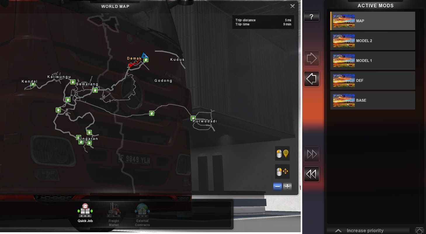 Map D'Java ETS2 Map D'Java ETS2