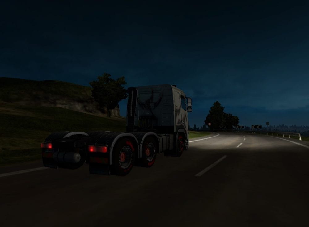 Longer Nights - ETS2 V1.28 Longer Nights - ETS2 V1.28