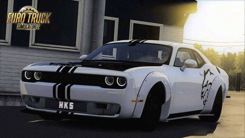 Dodge Challenger - ETS2 V1.33 Dodge Challenger - ETS2 V1.33