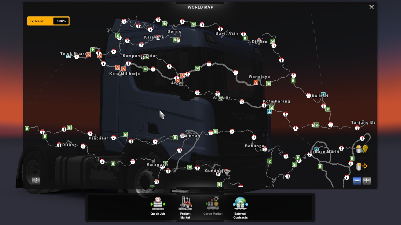 PJ Indo Map v2.6 - ETS2 v1.34 PJ Indo Map v2.6 - ETS2 v1.34