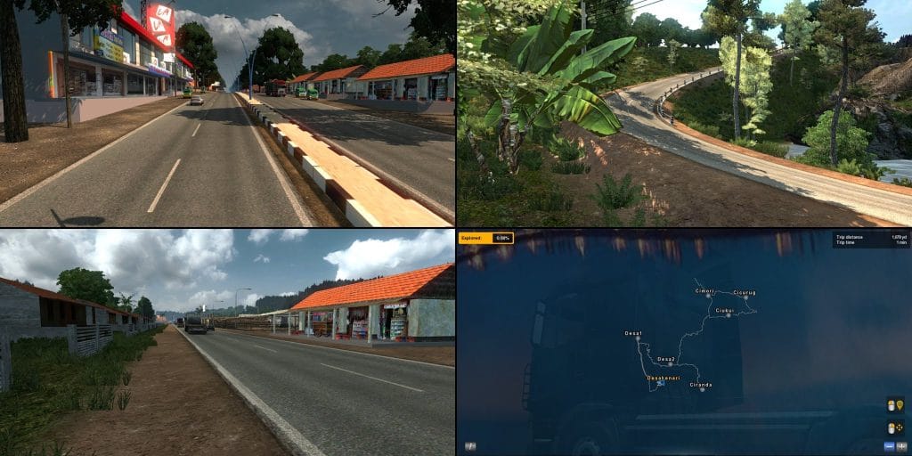 Map New M.D.E.I v1.2 - ETS2 V1.30 - 1.34