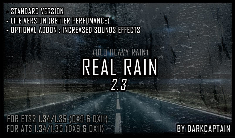 Real Rain v2.3 (Old Heavy Rain) By Darkcaptain Real Rain v2.3 (Old Heavy Rain) By Darkcaptain