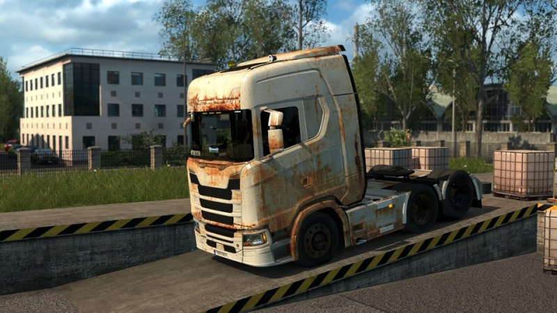 Rusty Scania Skin for all cabin variants and 8×4 Rusty Scania Skin for all cabin variants and 8×4