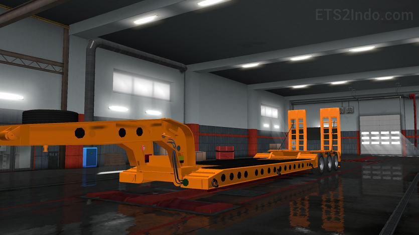 Flatbed Trailer 3 axles