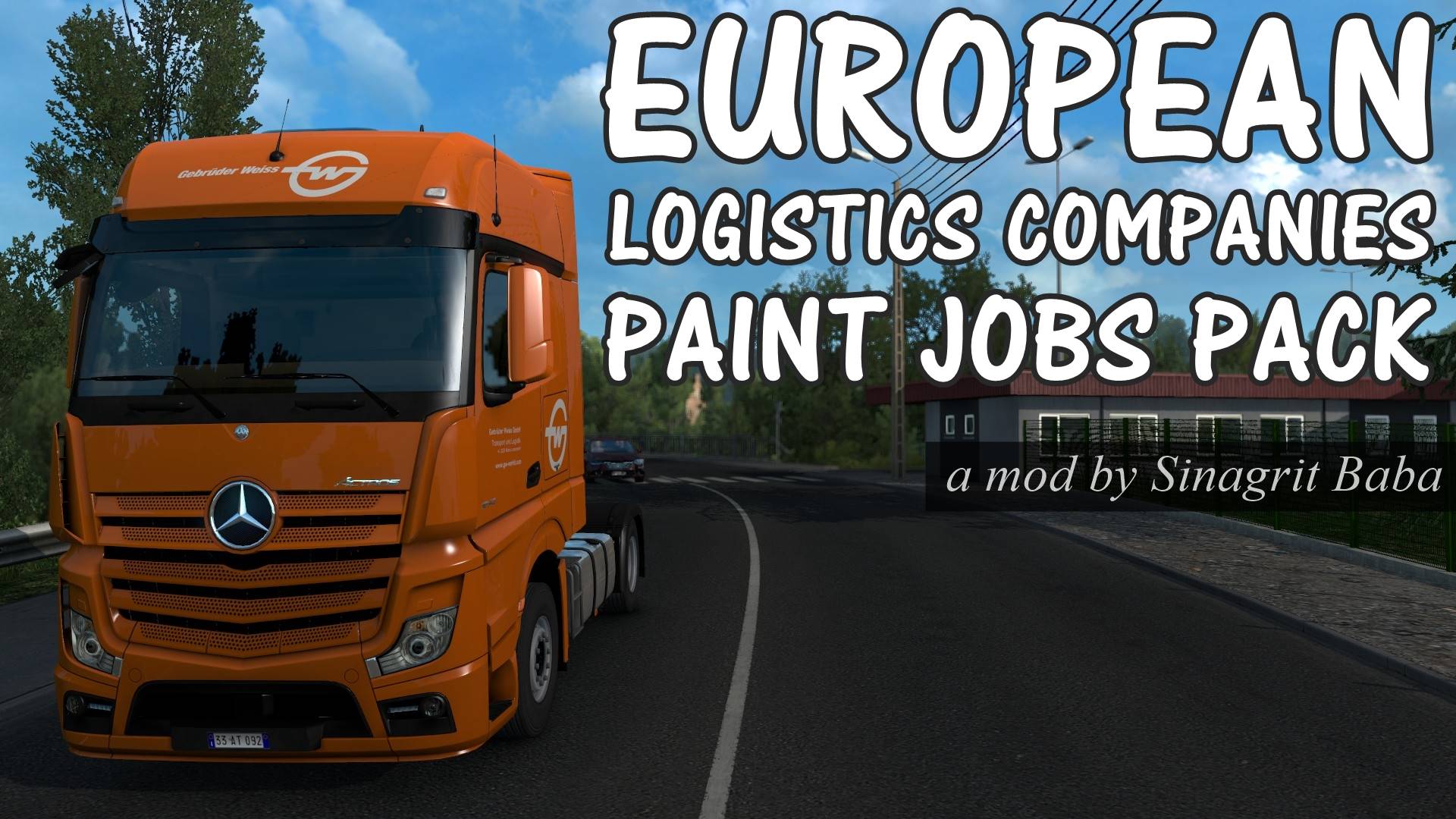 European Logistics Companies Paint Jobs Pack v1.4 European Logistics Companies Paint Jobs Pack v1.4