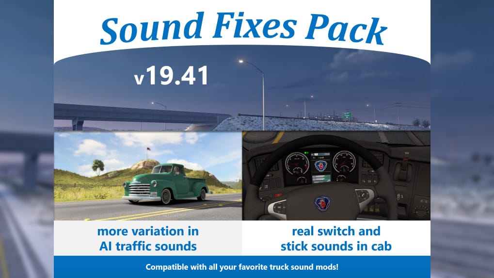 Sound Fixes Pack v19.41