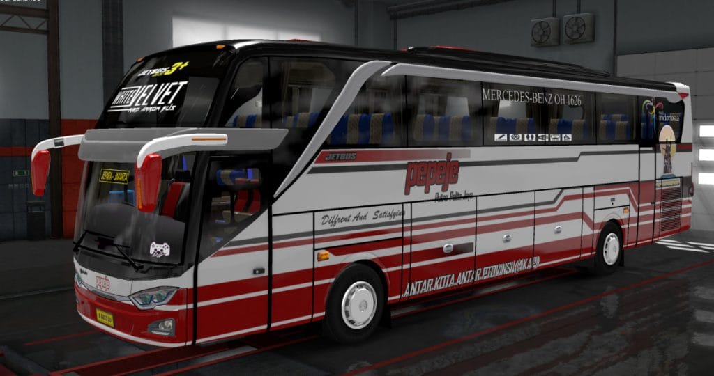 Livery pepeje Black Valvet dan White Valvet