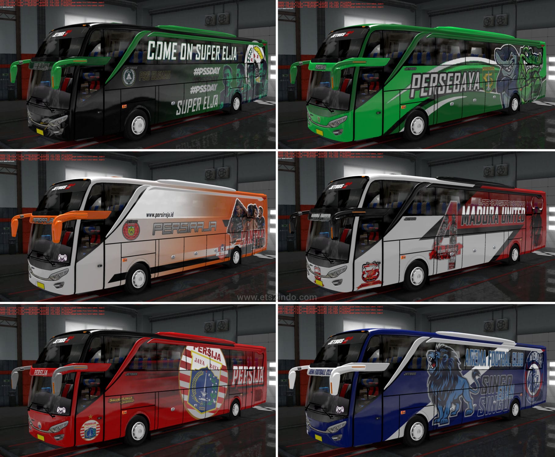 Livery Club Liga 1 Indonesia part 1