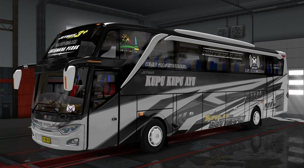 Kupu kupu ayu silver