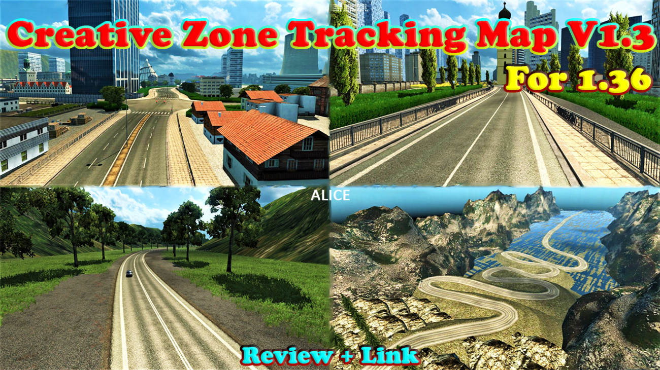 Creative Zone Tracking Map v1.3 For 1.36 Creative Zone Tracking Map v1.3 For 1.36