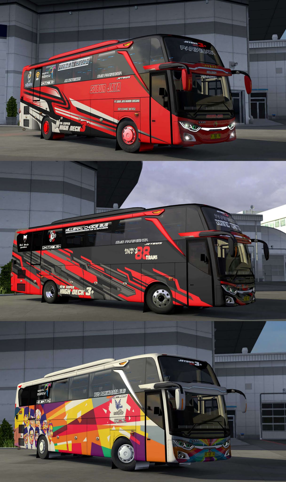 Preiwisata Pack for Jetbus 3 Voyager by M Annas Cvt Diny Preiwisata Pack for Jetbus 3 Voyager by M Annas Cvt Diny