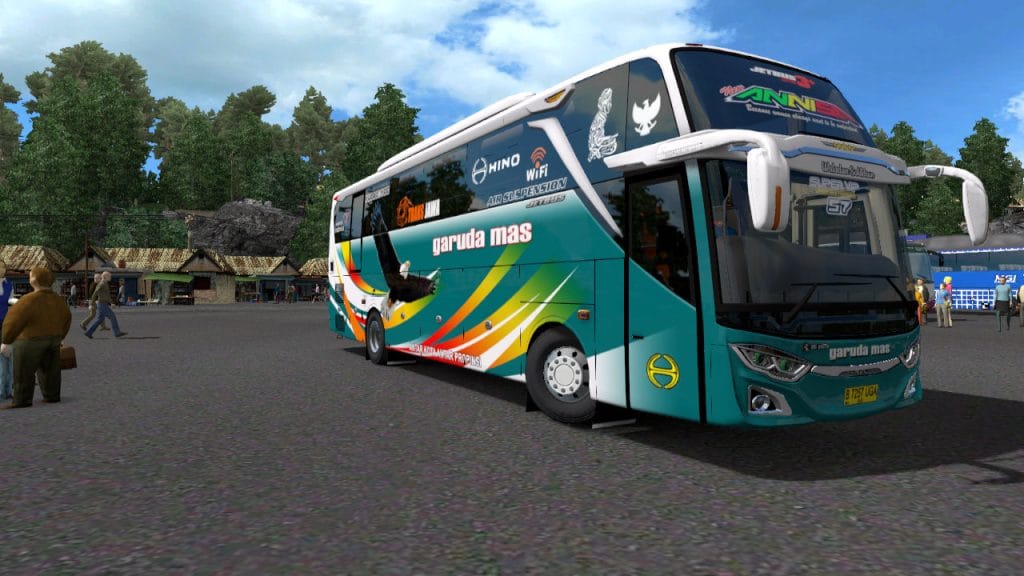 15 Livery AKAP Mod Jetbus 3 RK8 M.Annas Cvt Diny - Garuda Mas
