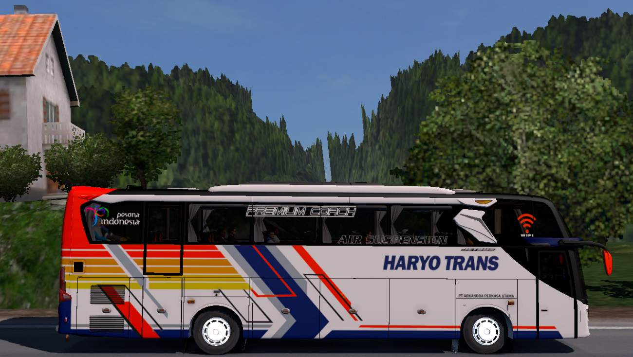 Livery Haryo Trans for Jetbus 3+ SHD HINO RK8 Adudu Cvt Diny V1 by Fayaz Livery Haryo Trans for Jetbus 3+ SHD HINO RK8 Adudu Cvt Diny V1 by Fayaz