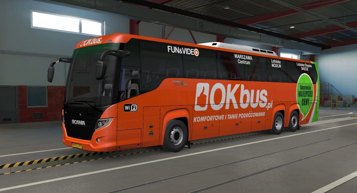 Bus Scania Touring 1.38