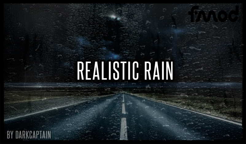 Realistic Rain v3.7.1 ETS2 1.37 & 1.38 Realistic Rain v3.7.1 ETS2 1.37 & 1.38