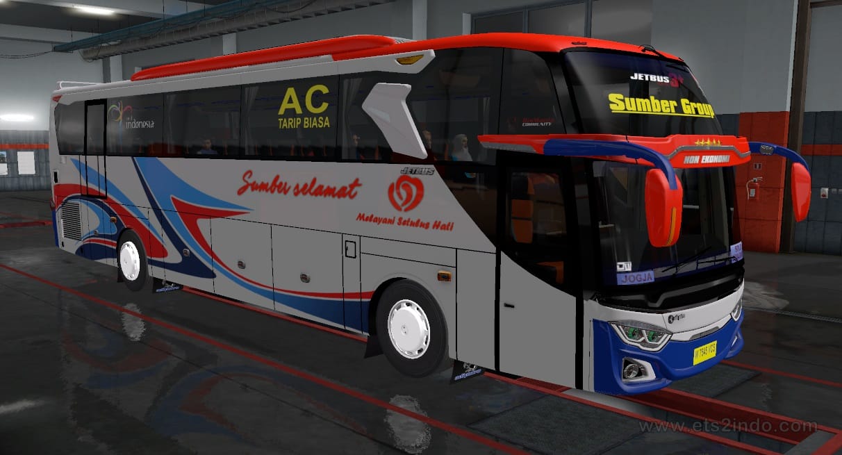 Livery Sumber Selamat Group Jetbus 3 HDD Livery Sumber Group Jetbus 3 HDD