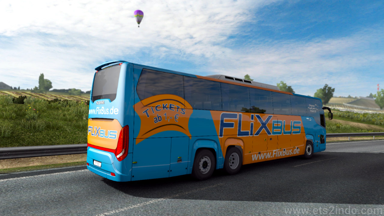 Bus Scania Touring Update ETS2 1.39 Bus Scania Touring Update ETS2 1.39