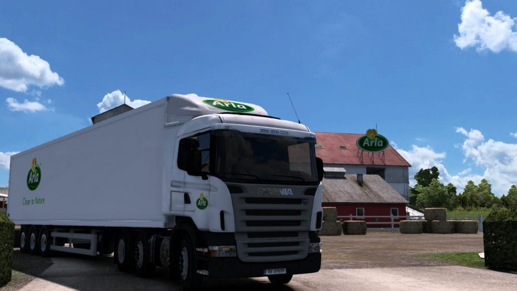 Arla Skin for Scania rjl+Ekeri trailer & Scs Owned trailer