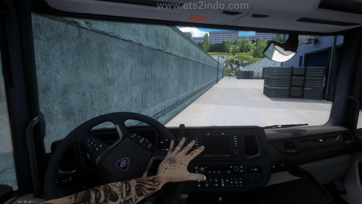 Mod Animasi Tangan Di Setir - ETS2 1.39 Mod Animasi Tangan Di Setir - ETS2 1.39