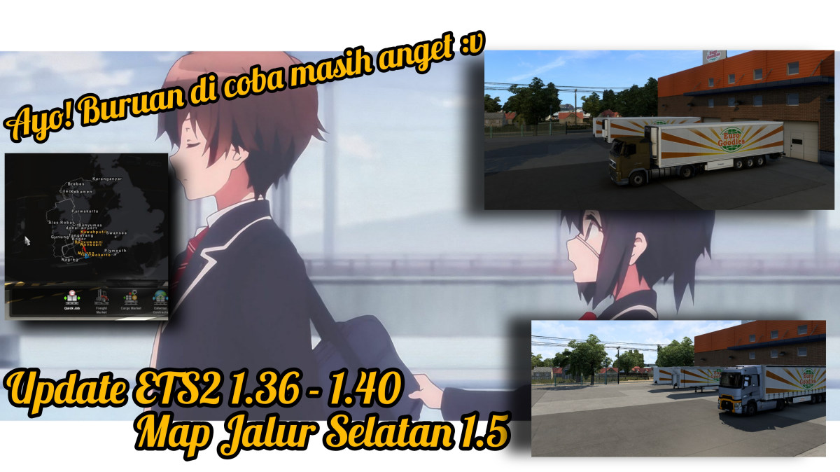 Map Jalur Selatan ETS2 1.40