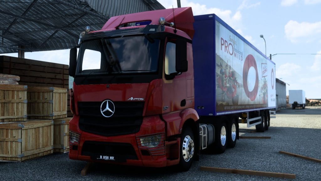 Skin Gudang Garam untuk SCS ownable trailer