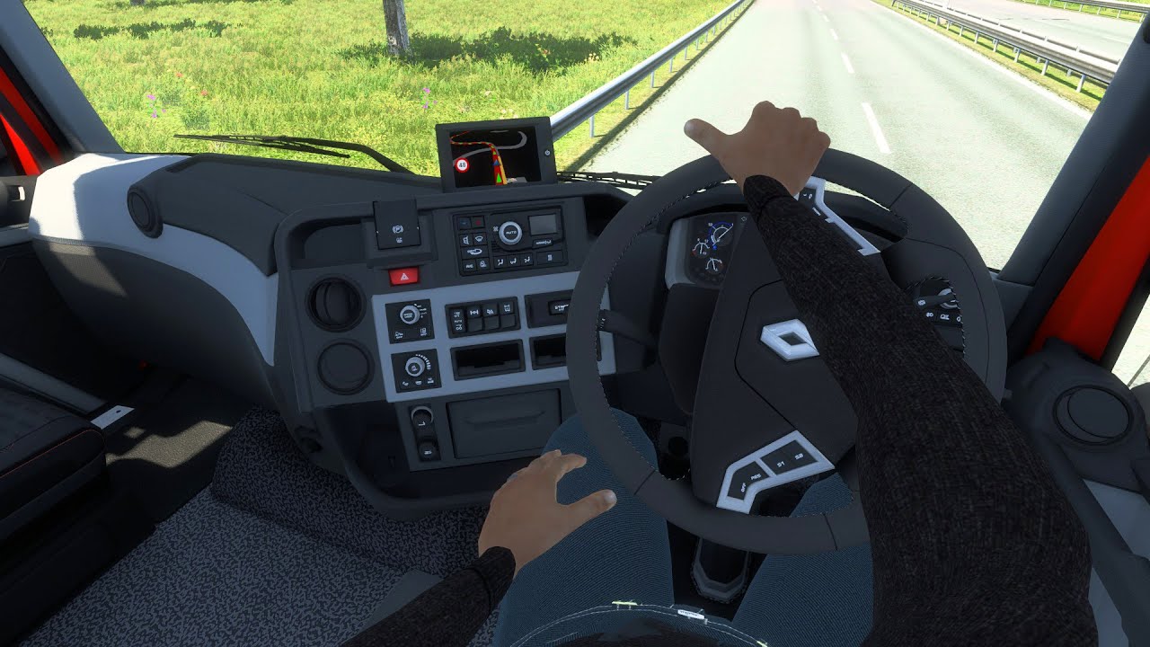Mod Driver Didalam Interior 1.10 for ETS2 1.40+ Mod Driver Didalam Interior 1.10 for ETS2 1.40+