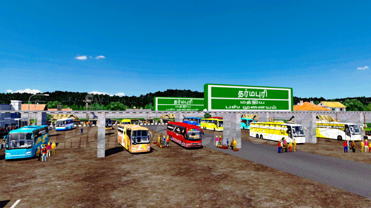 Tamil Nadu Map ETS2 1.36-40 Tamil Nadu Map ETS2 1.36-40