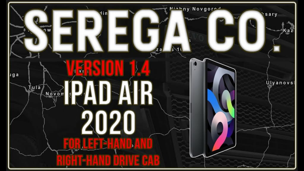iPad Air (2020) Mod GPS v1.4 | ETS2 1.39 - 1.40