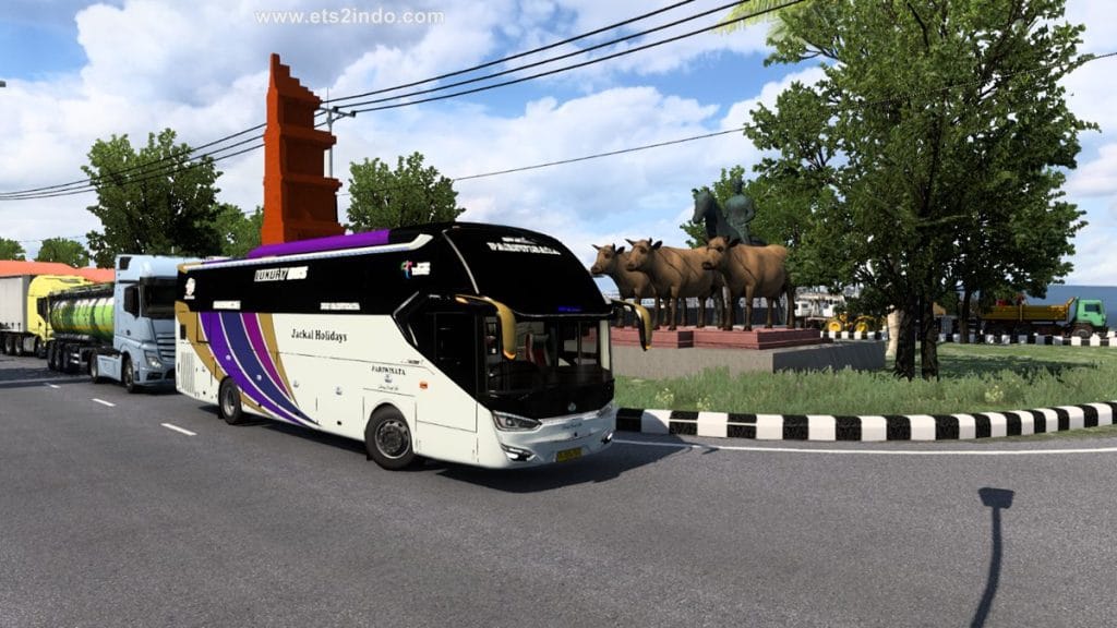 Traffic Laksana SR2 XHD Prime ETS2 1.36 - 1.40