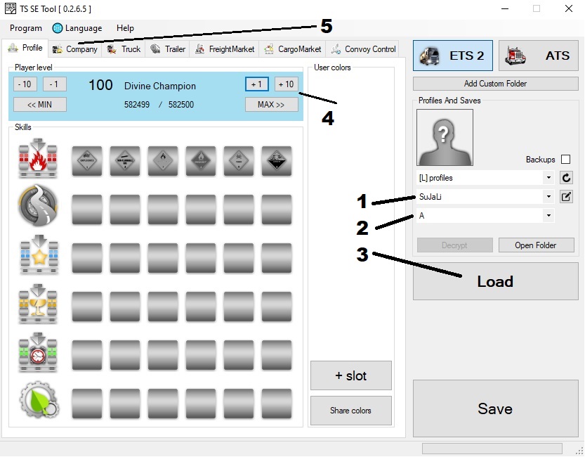 TS save editor TS save editor