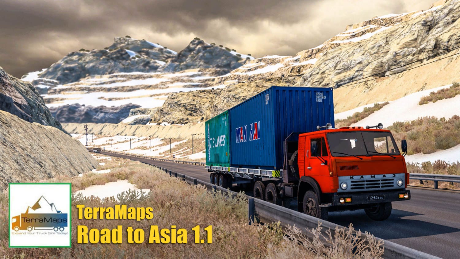 Road to Asia 1.1 Map Mod Afghanistan Turkmenistan North & South Korea - ETS2 1.41 Road to Asia 1.1 Map Mod Afghanistan Turkmenistan North & South Korea - ETS2 1.41