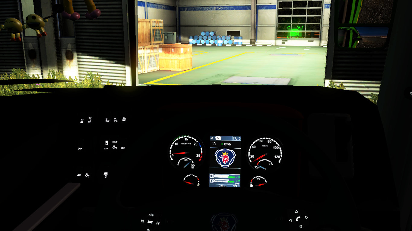 Mod Digital Speedometer untuk Bus ETS2 v1.30-1.36 Mod Digital Speedometer untuk Bus ETS2 v1.30-1.36