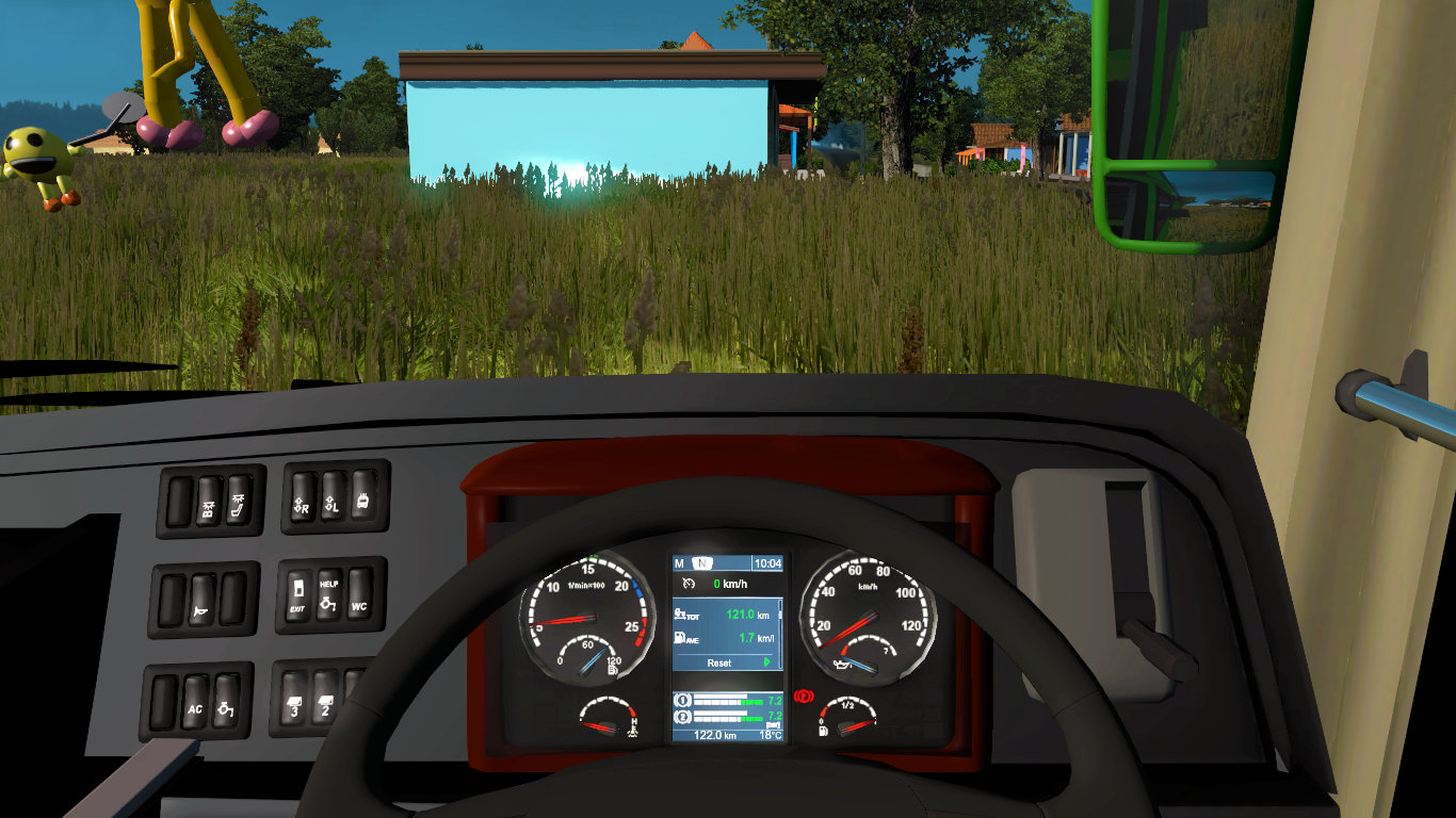 Mod Digital Speedometer untuk Bus ETS2 v1.30-1.36 Mod Digital Speedometer untuk Bus ETS2 v1.30-1.36