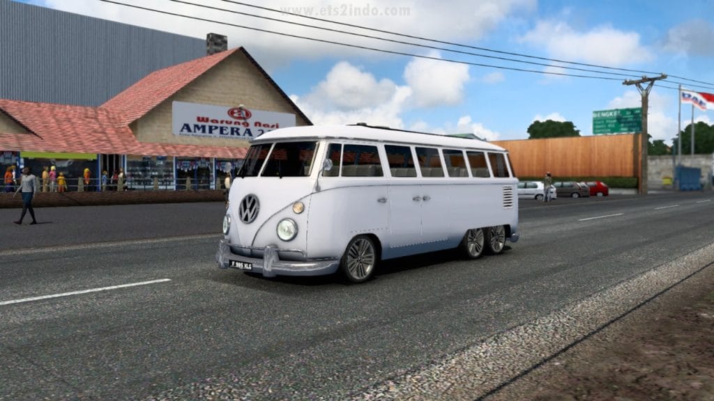 Mod Mobil VW Combi ETS2 1.41 Convoy