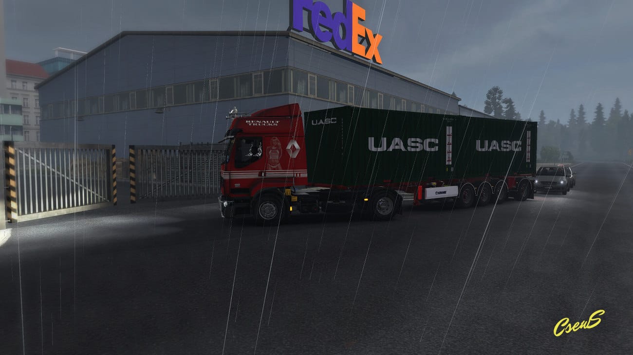 Animasi Gerbang Perusahaan v3.9 [Schumi] - ETS2 1.41