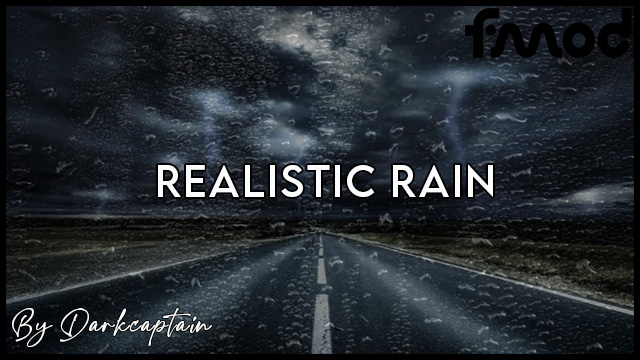 Realistic Rain v4.0.1 - ETS2 1.41 - 1.42 Realistic Rain v4.0.1 - ETS2 1.41 - 1.42