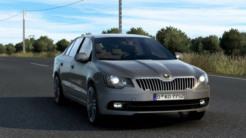 Mod Skoda Superb ETS2 1.42 Mod Skoda Superb ETS2 1.42