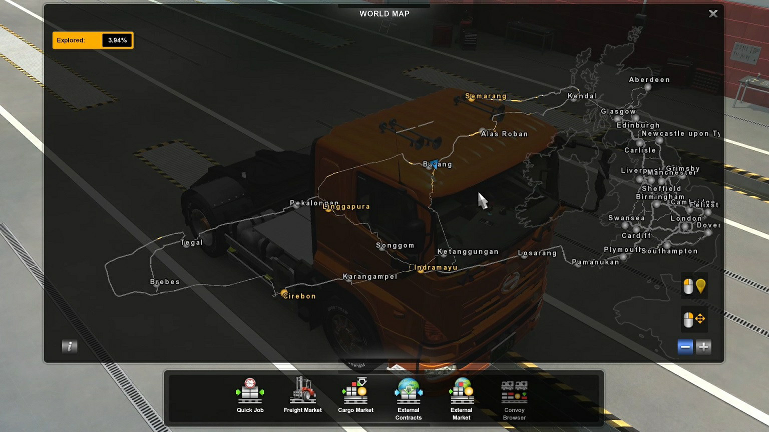 Jateng v3 Map Save Game Profile For ETS2 1.36 to 1.43 Jateng v3 Map Save Game Profile For ETS2 1.36 to 1.43