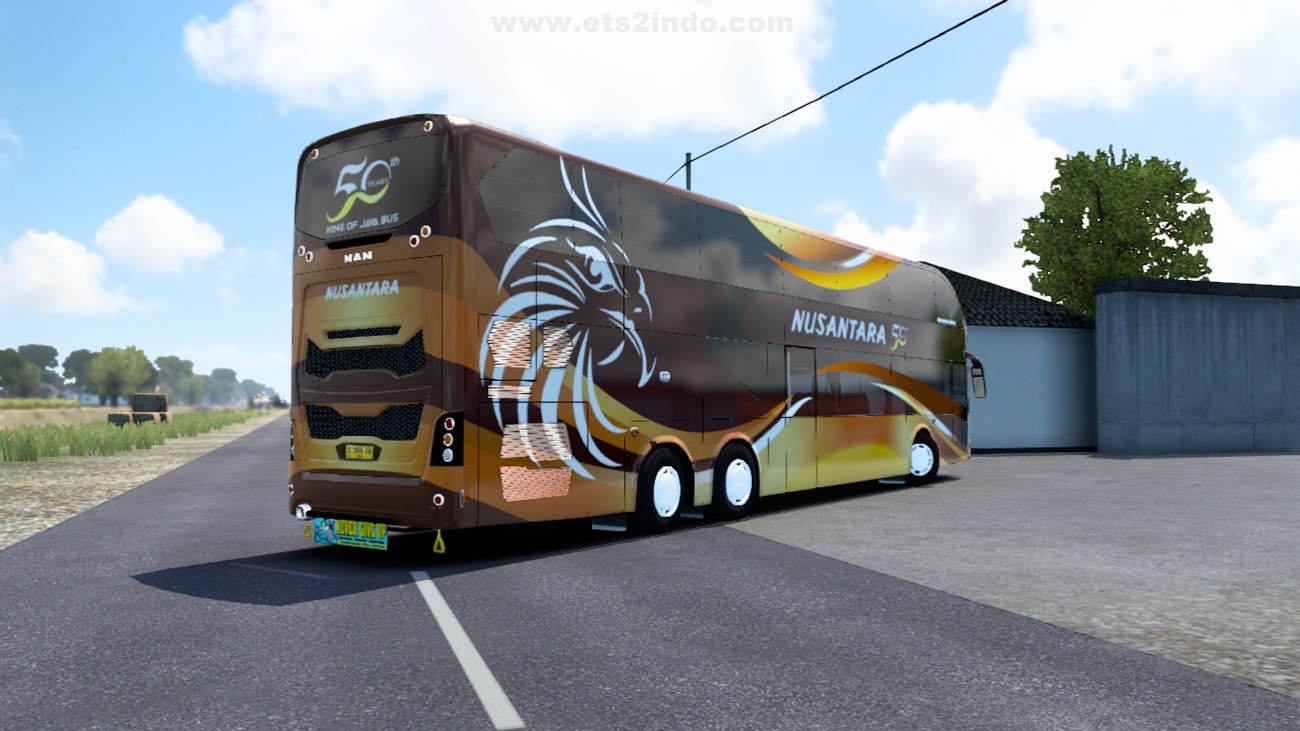 Mod Bus MAN Nusantara Gemilang Conqueror Gen 1 ETS2 Mod Bus MAN Nusantara Gemilang Conqueror Gen 1 ETS2