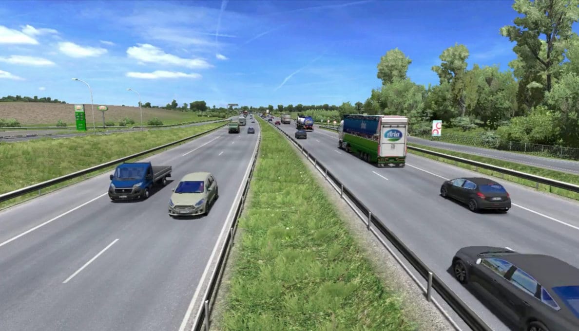 Mod Traffic Padat Untuk ETS2 1.43