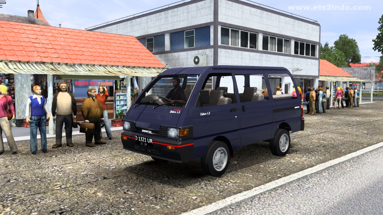 Mobil Tahu Bulat Daihatsu Zebra ETS2 1.40 1.41 Mobil Tahu Bulat Daihatsu Zebra ETS2 1.40 1.41