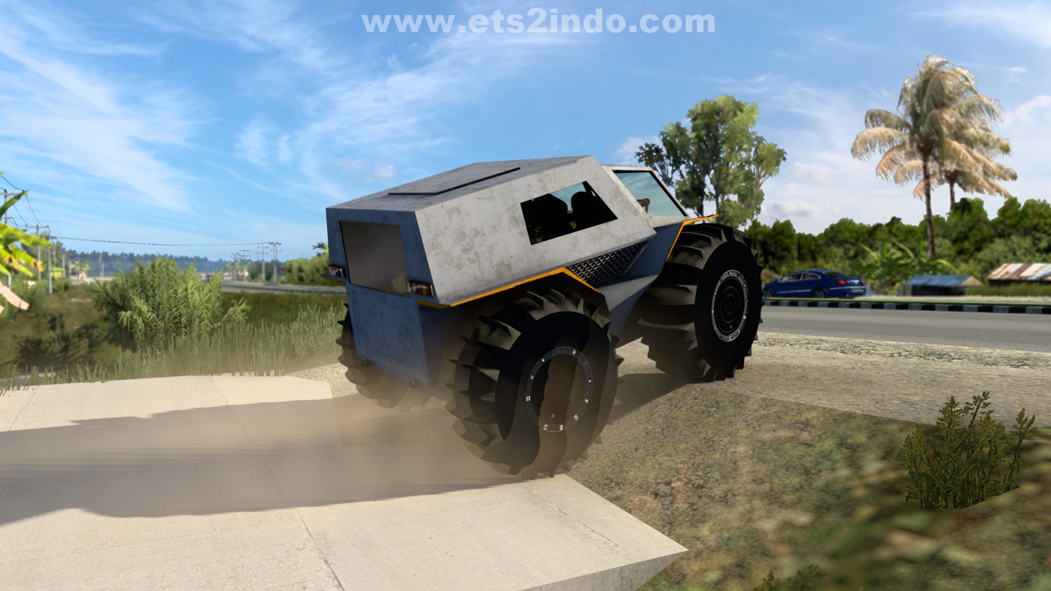 Mod SHERP ATV Mobil Amfibi untuk ETS2 Mod SHERP ATV Mobil Amfibi untuk ETS2