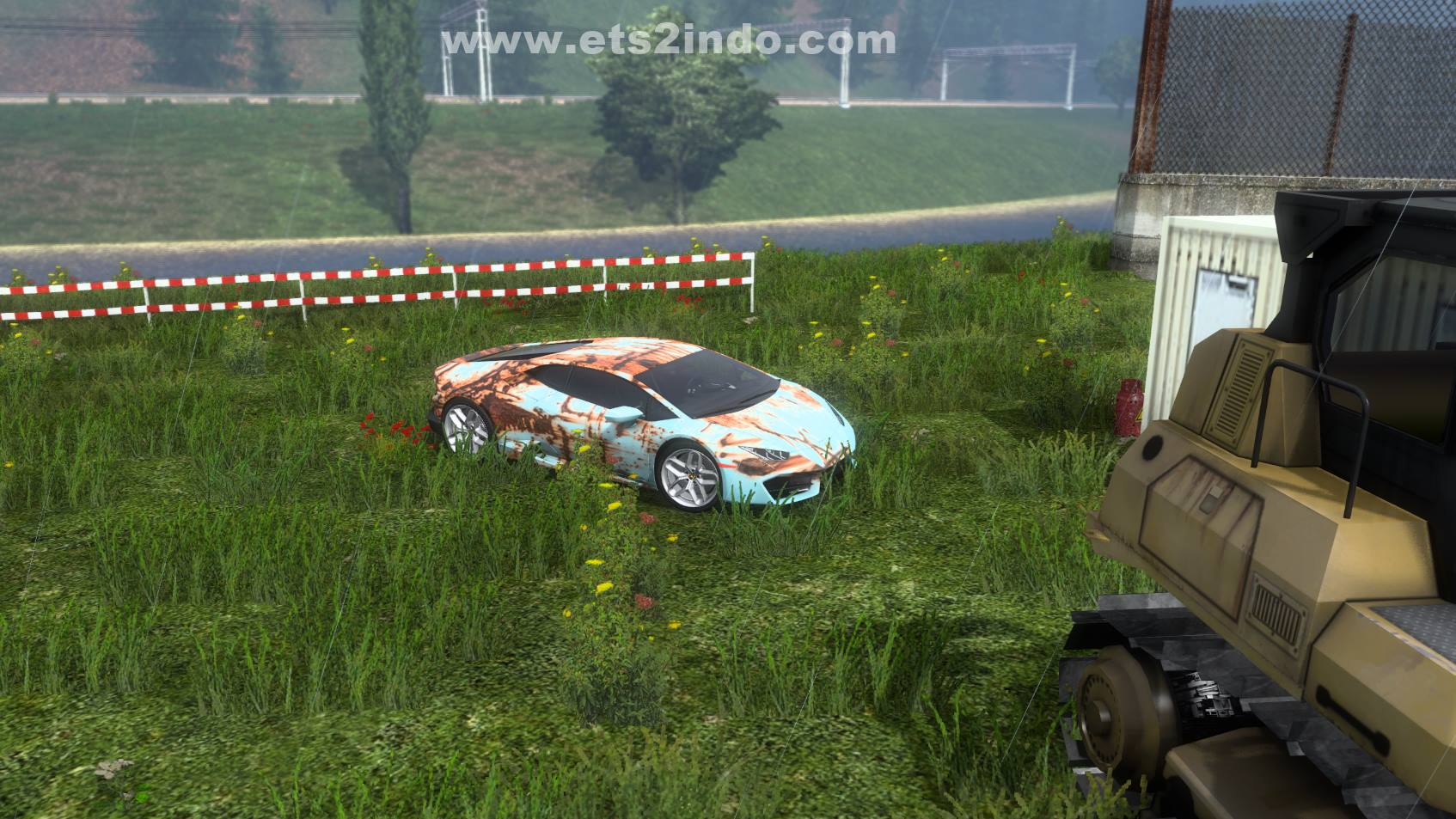 Mod Lamborghini Huracan LP580-2 2017 V1.2 - ETS2 v1.44 Mod Lamborghini Huracan LP580-2 2017 V1.2 - ETS2 v1.44