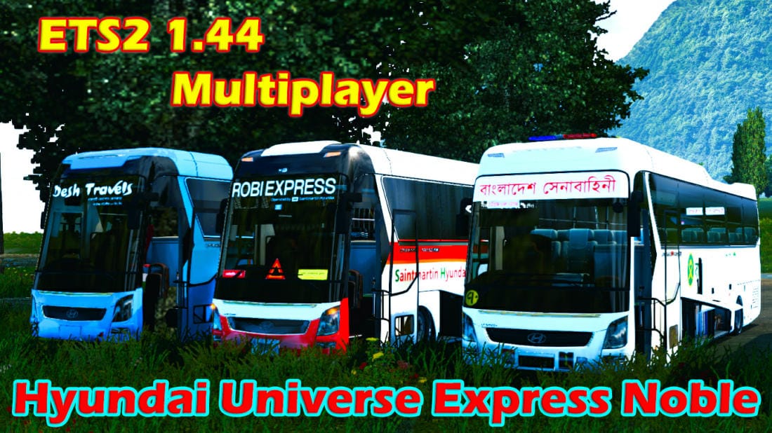 Hyundai Universe Express Noble Untuk 1.44 (Multiplayer) Hyundai Universe Express Noble Untuk 1.44 (Multiplayer)