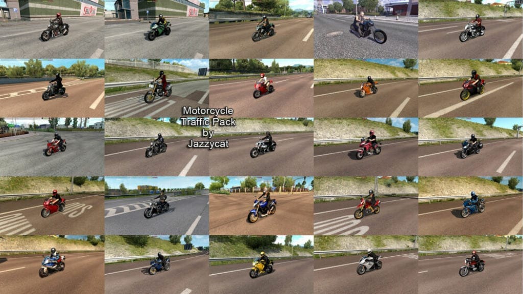 Traffic Motor Pack V4.6 by Jazzycat
