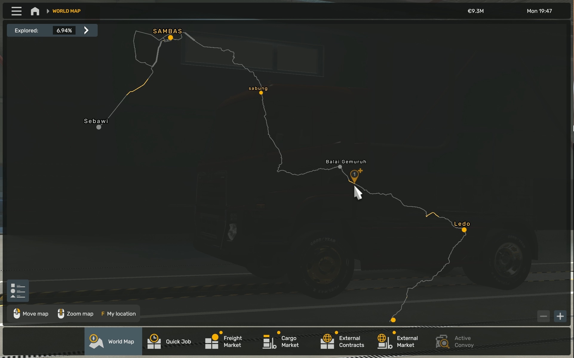 New Kalimantan Barat v1.0 Save Profile Download ETS2 1.53 sampai 1.55 New Kalimantan Barat v1.0 Save Profile Download ETS2 1.53 sampai 1.55