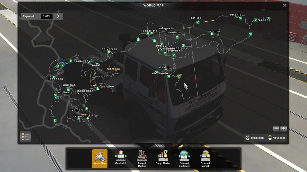 New Map Extreme v1.3 - ETS2 1.49 and 1.50 New Map Extreme v1.3 - ETS2 1.49 and 1.50